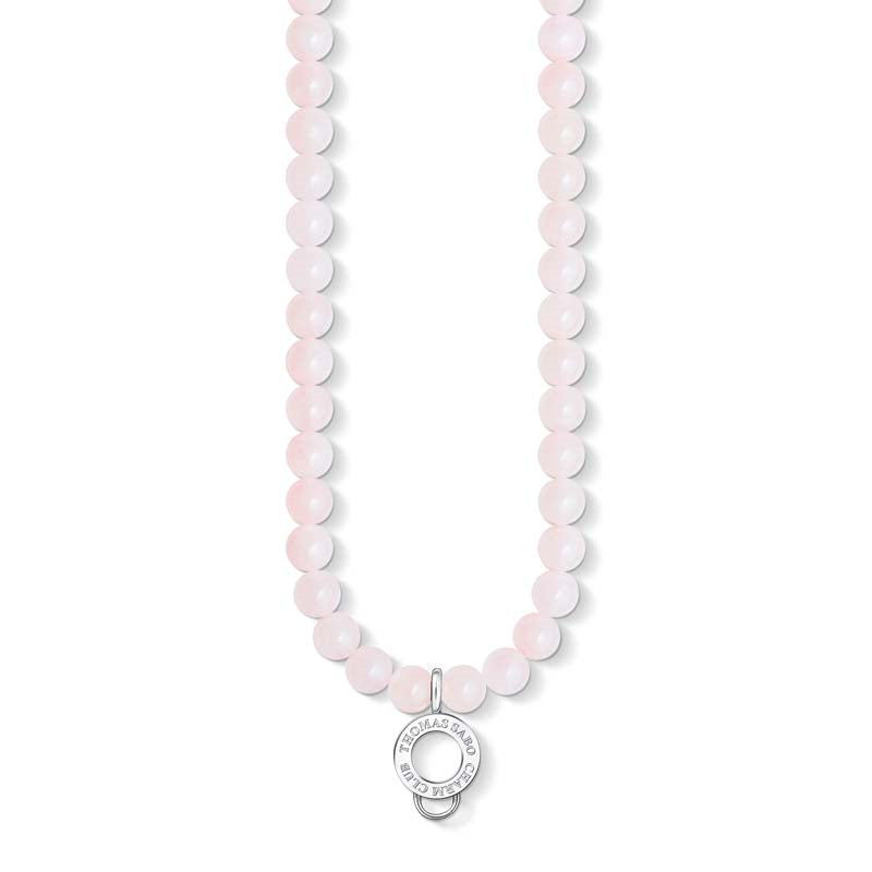 Thomas Sabo Rose Quartz bead Necklace