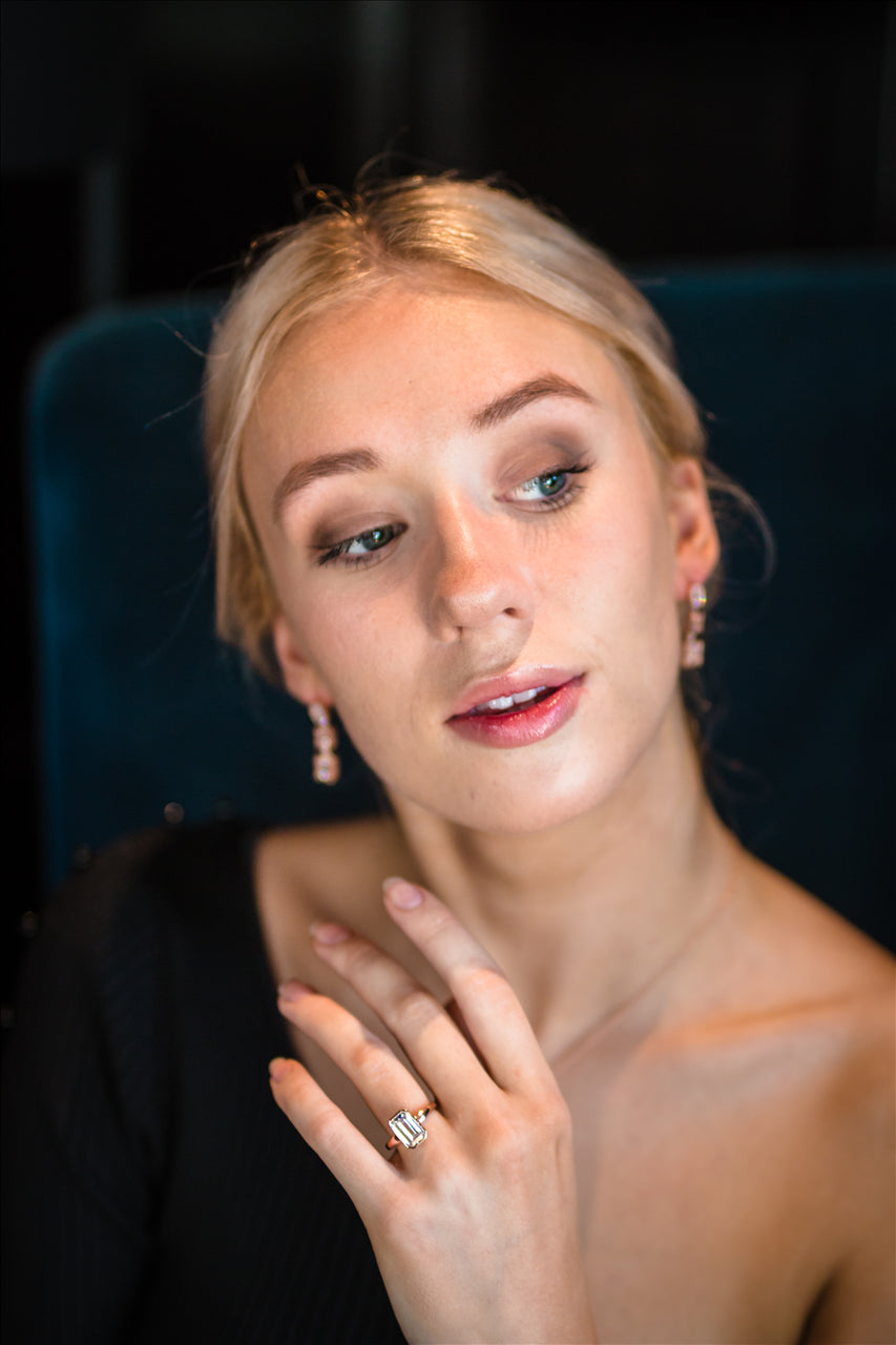 Georgini Luxe Rose Gold Dress Ring