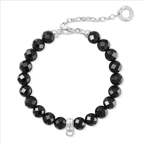 Thomas Sabo C/Club Obsidian Bracelet Adjustable