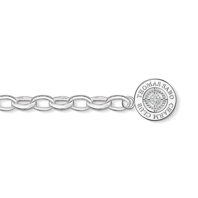 Thomas Sabo C/Club Diamond Set Belcher Bracelet 17.5cm