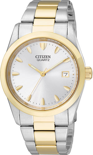 Citizen 2 -Tone Bracelet Band Gents Dress Watch