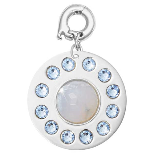 Nikki Lissoni Give Health Silver Plated Charm 25mm